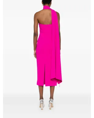 Solace London Samira midi dress - Pink - サムネイル4