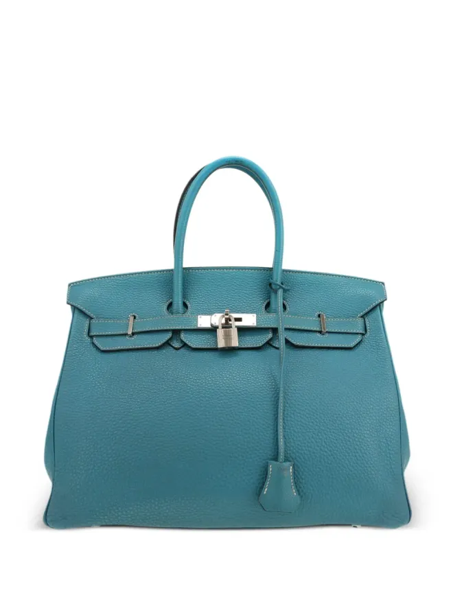 Hermès Pre-Owned Hermès ビンテージ Birkin 35 バッグ - ブルーの商品画像