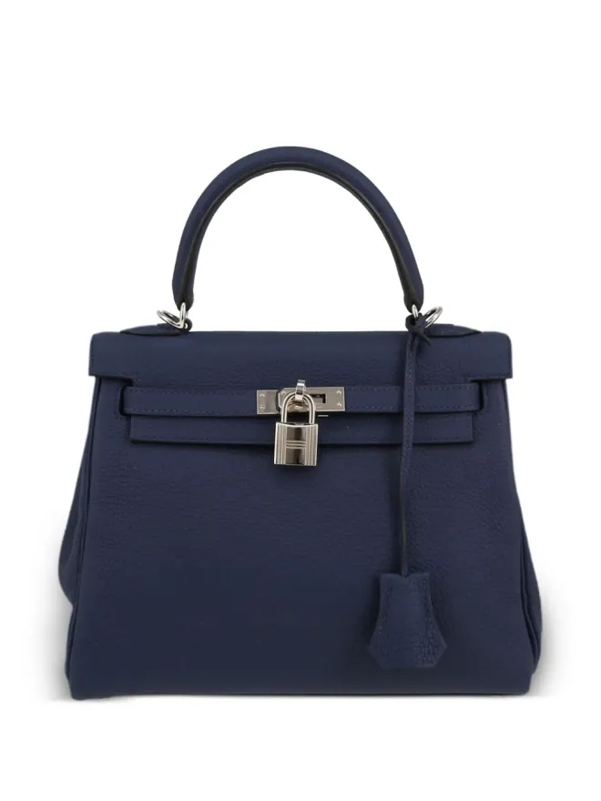 Hermès Pre-Owned Hermès ビンテージ 2022 ケリー25 ハンドバッグ - ブルーの商品画像