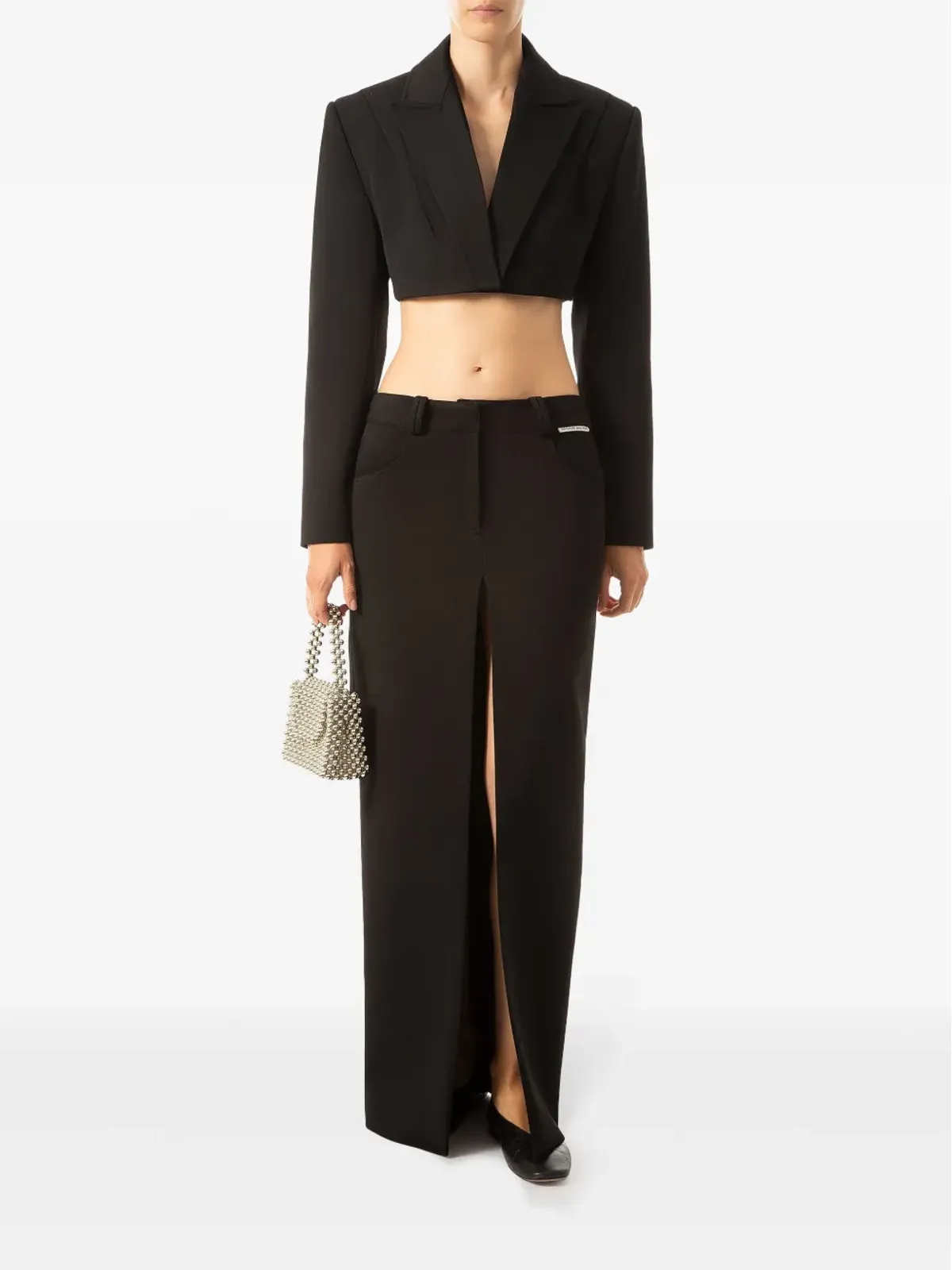 Aleksandre Akhalkatsishvili クロップドブレザー - 画像2