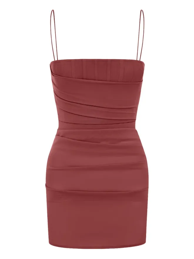 Alex Perry Alex Perry ドレープ ミニドレスの商品画像