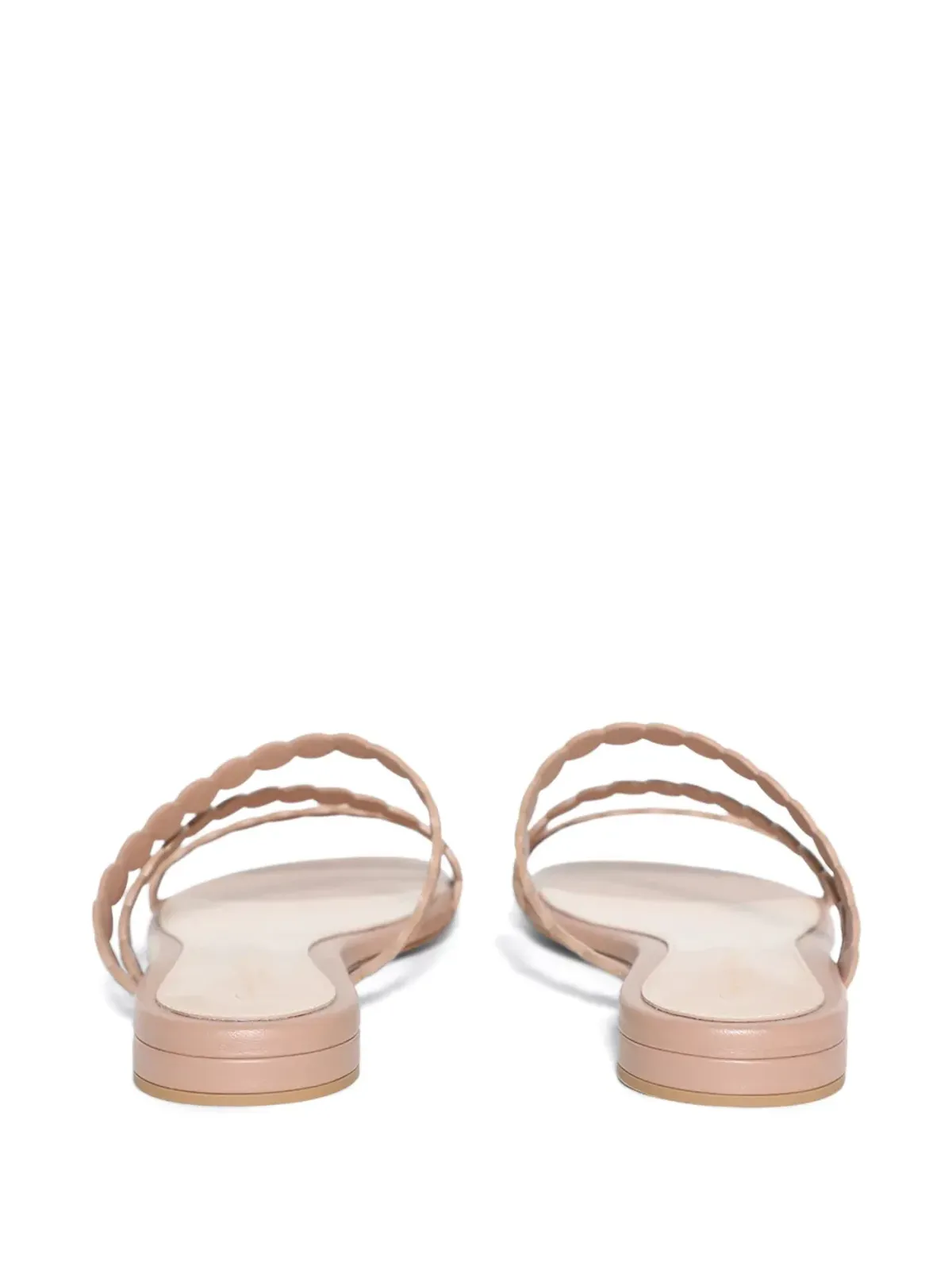 Gianvito Rossi レザーサンダル - 画像3