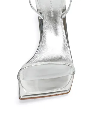 Amina Muaddi 95mm Maya pumps - Silver - サムネイル2