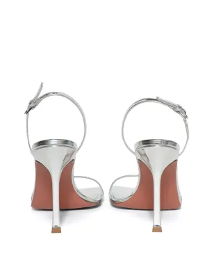 Amina Muaddi 95mm Maya pumps - Silver - サムネイル3