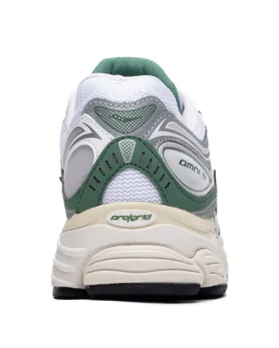 Saucony プログリッド オムニ 9 グリーン/ホワイト スニーカー - サムネイル2