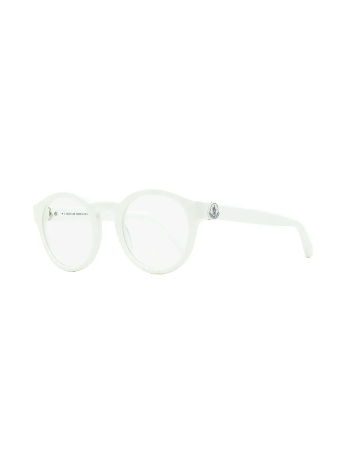 Moncler Eyewear ML5189 オーバルフレーム眼鏡 - White - 画像2