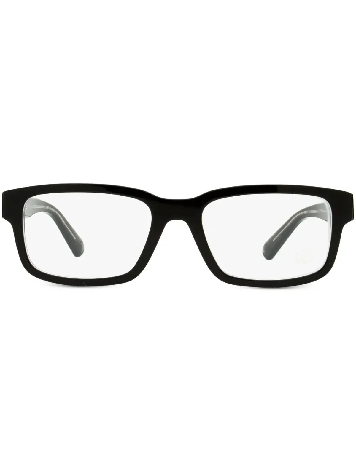 Moncler Eyewear ML5124 レクタングルフレーム眼鏡 ブラック - 画像1