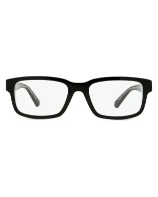 Moncler Eyewear ML5124 レクタングルフレーム眼鏡 ブラック - サムネイル1