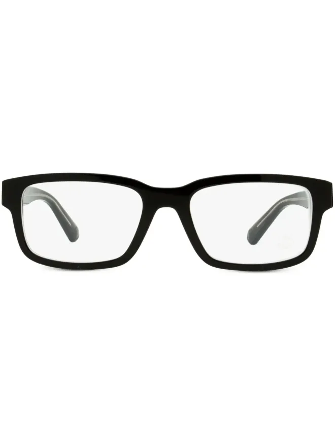 Moncler Eyewear Moncler Eyewear ML5124 レクタングルフレーム眼鏡 ブラックの商品画像
