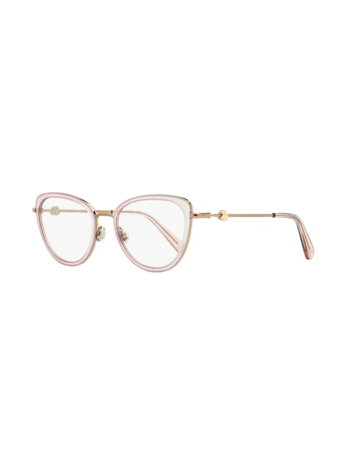 Moncler Eyewear ML5148 キャットアイメガネ ピンク - 画像2