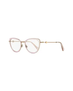Moncler Eyewear ML5148 キャットアイメガネ ピンク - サムネイル2