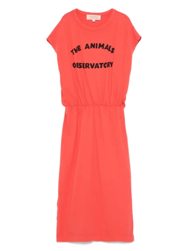 The Animals Observatory The Animals Observatory ロゴプリントドレスの商品画像