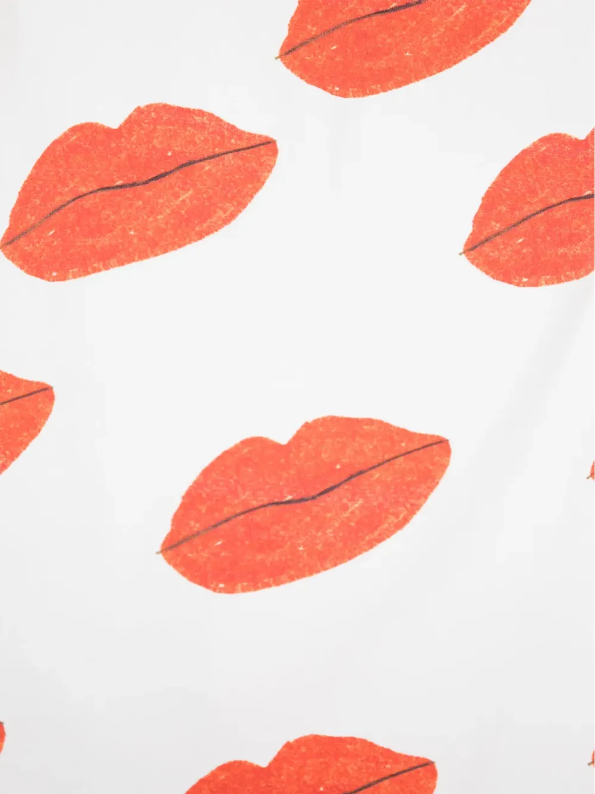 The Animals Observatory lips-print swimsuit - White - 画像2
