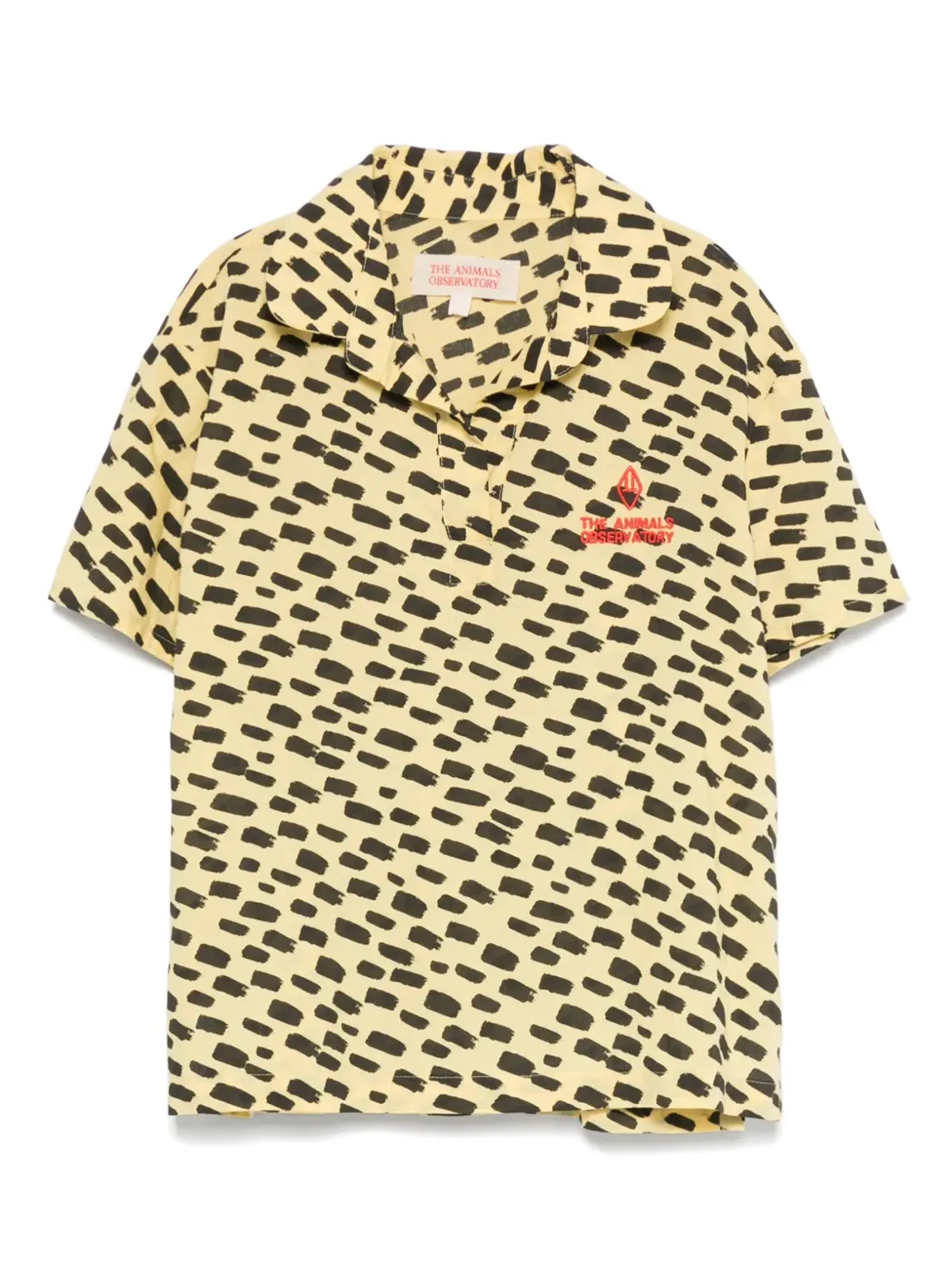 The Animals Observatory カックー ポロシャツ - イエロー - 画像1