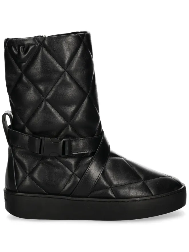 Emporio Armani Emporio Armani キルテッド スノーブーツ ブラックの商品画像