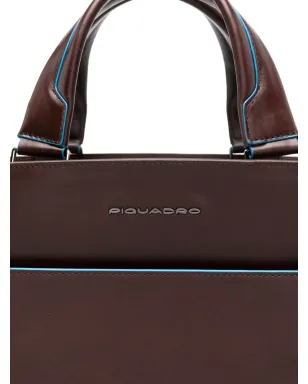PIQUADRO レザー ラップトップバッグ - ブラウン - サムネイル3