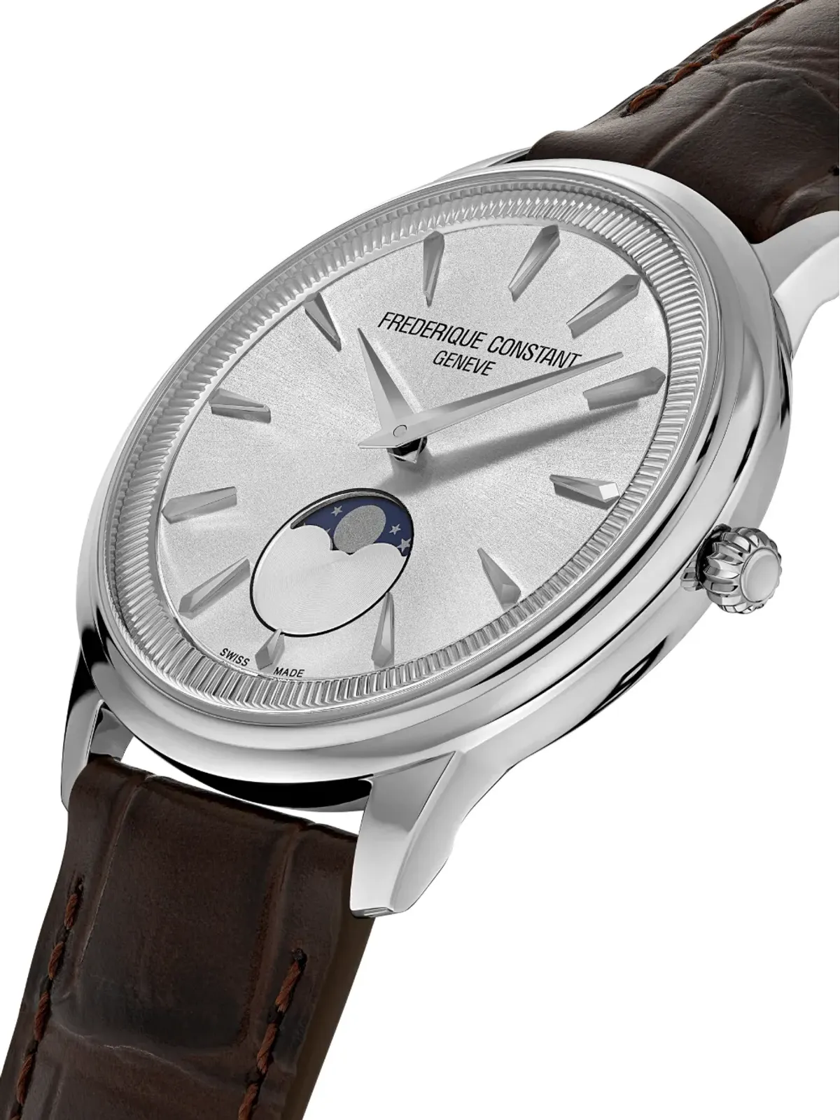 Frederique Constant クラシックス モネタ ムーンフェイズ グレー - 画像2