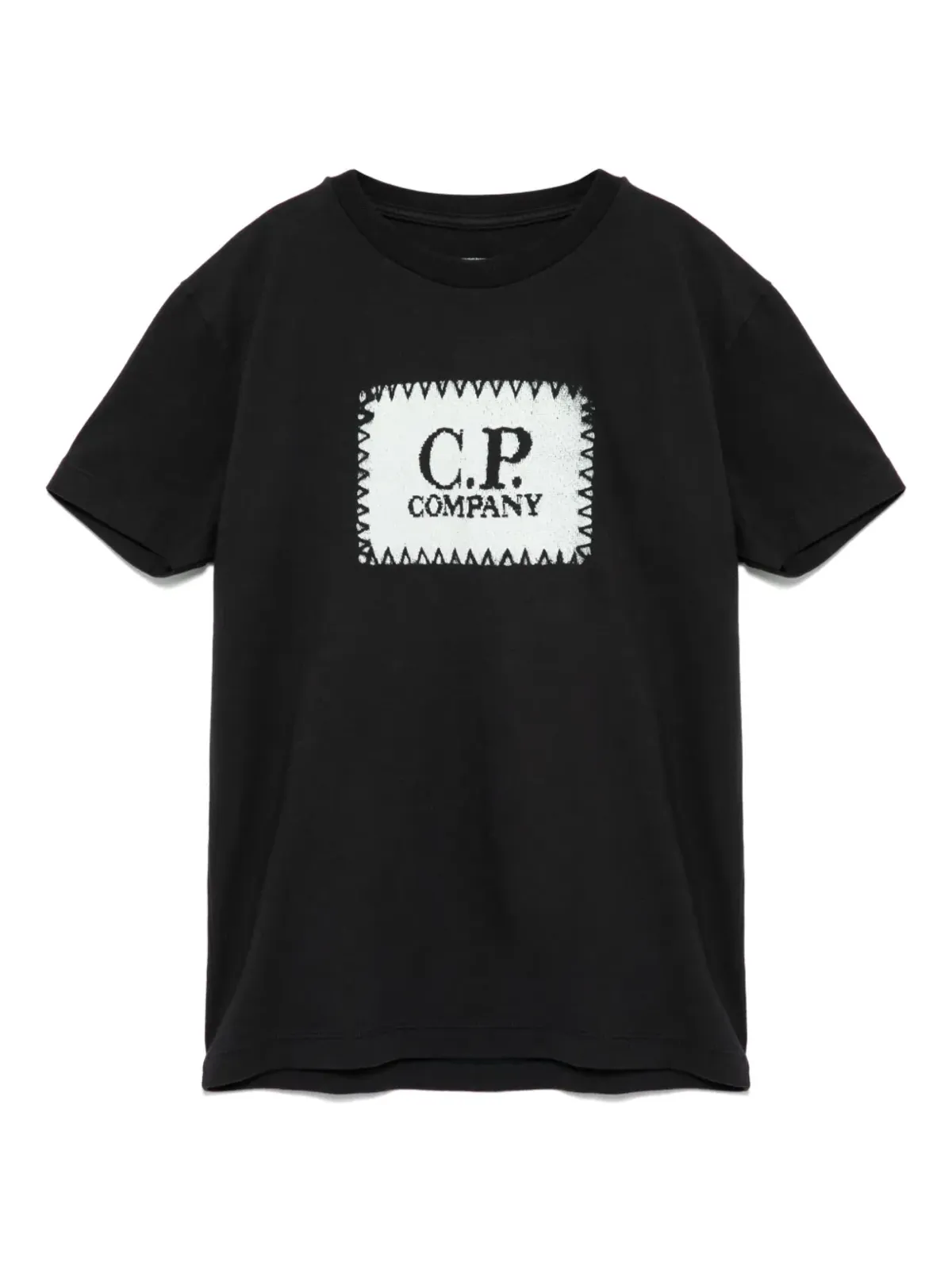 C.P. Company Kids ロゴプリント半袖Tシャツ（ブルー） - 画像1