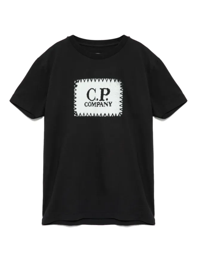 C.P. Company Kids C.P. Company Kids ロゴプリント半袖Tシャツ（ブルー）の商品画像
