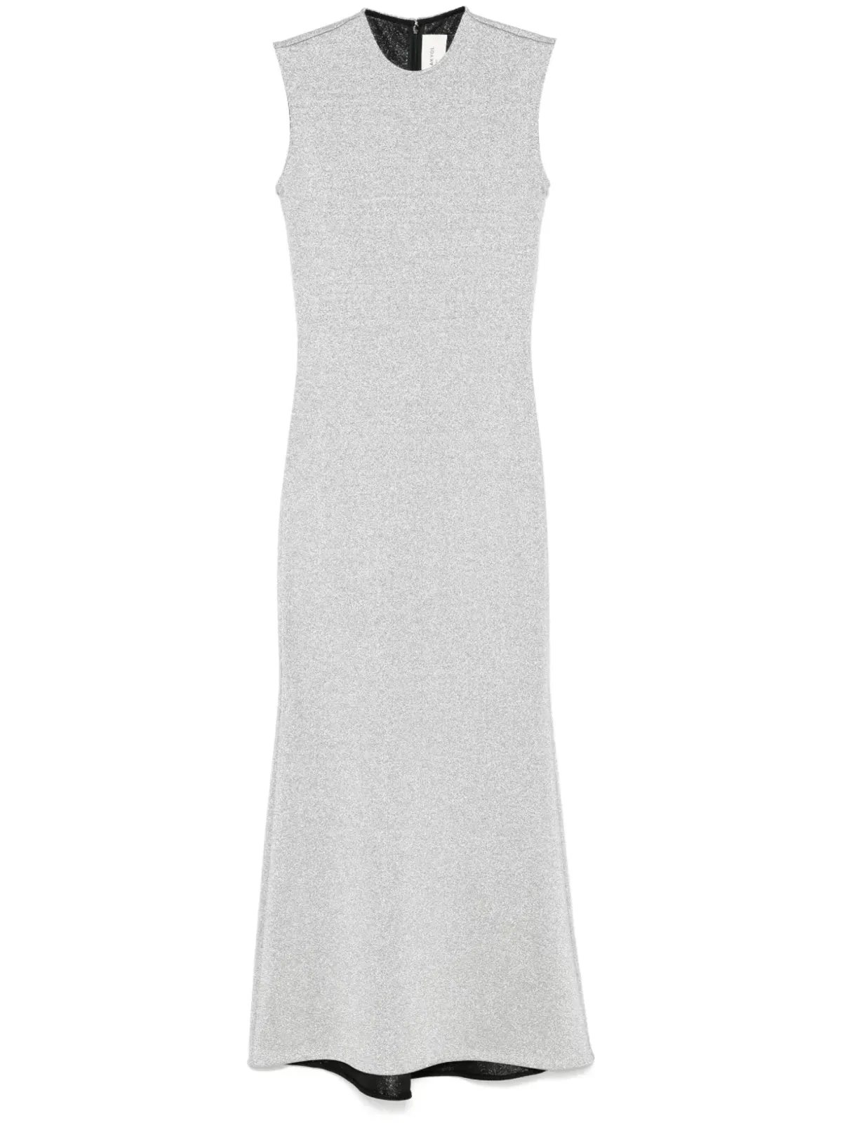 Burc Akyol jersey maxi dress - Silver - 画像1