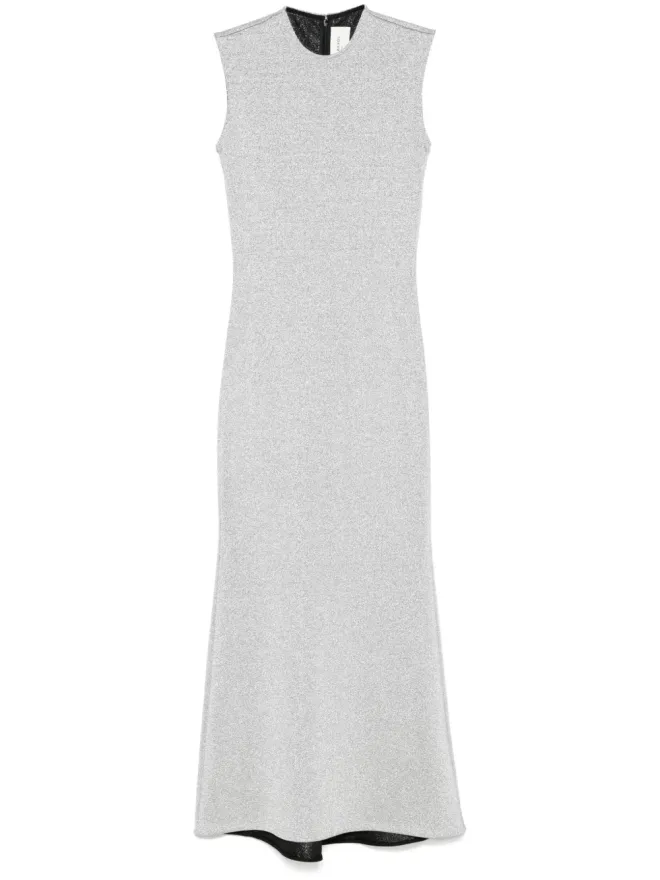 Burc Akyol Burc Akyol jersey maxi dress - Silverの商品画像