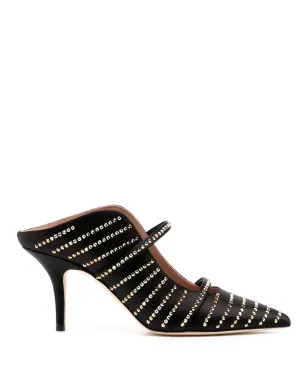 Malone Souliers Maureenミュール 70mm ブラック - サムネイル1