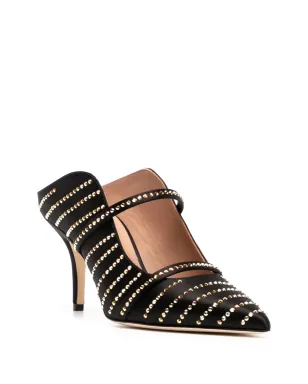 Malone Souliers Maureenミュール 70mm ブラック - サムネイル2