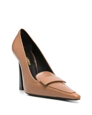 Saint Laurent 110mm D'Orsay パンプス - ブラウン - サムネイル2