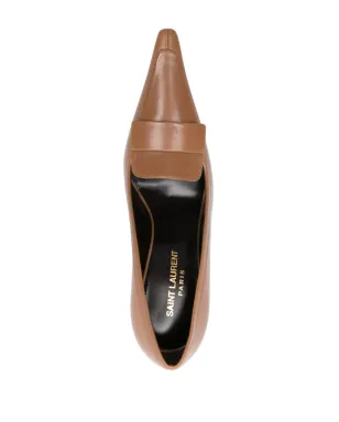 Saint Laurent 110mm D'Orsay パンプス - ブラウン - サムネイル4