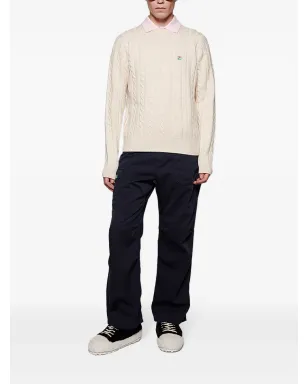 Fila ケーブルニット クルーネックセーター - サムネイル2