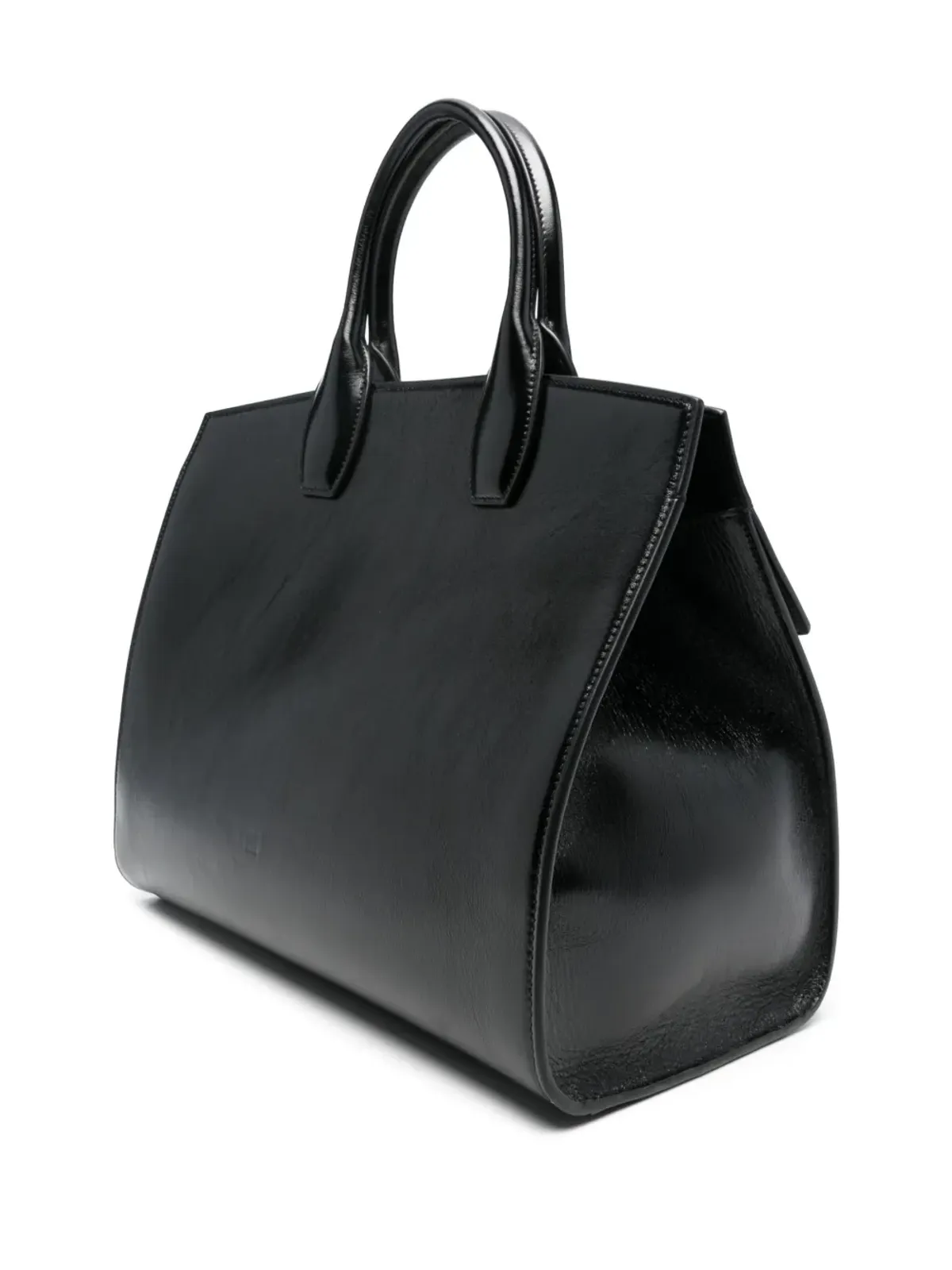 Ferragamo 大型 スタジオソフト トートバッグ ブラック - 画像3
