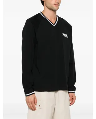 Maison Kitsuné フラックス・フォックス Tシャツ - ブラック - サムネイル3
