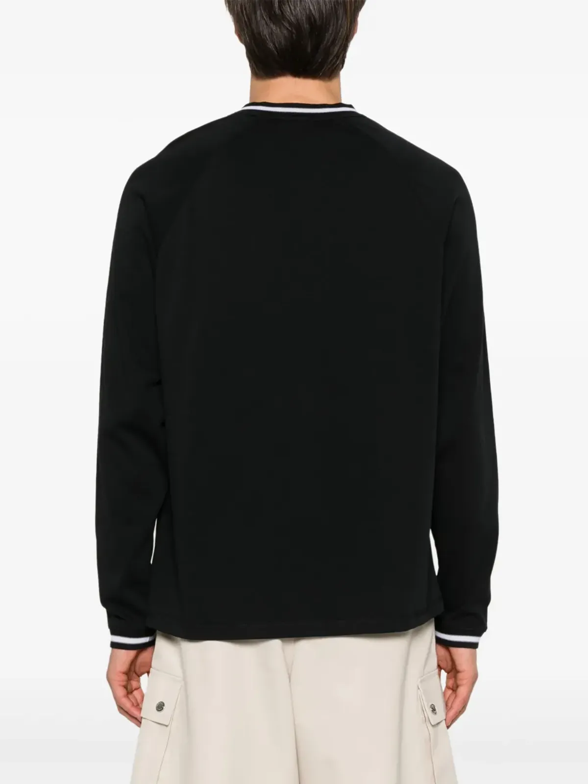 Maison Kitsuné フラックス・フォックス Tシャツ - ブラック - 画像4