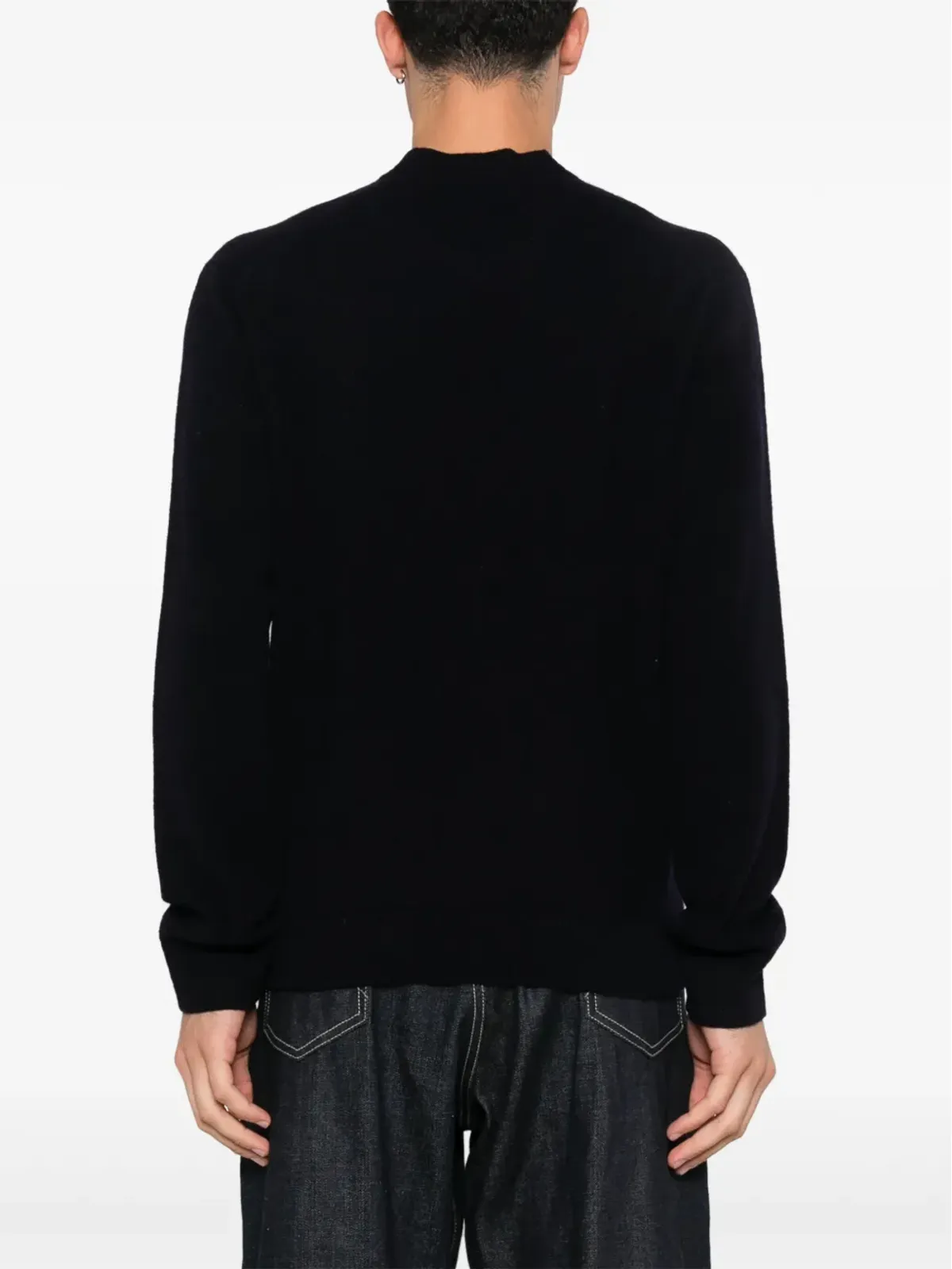 Maison Kitsuné Bold Fox Head-patch セーター - ブルー - 画像4