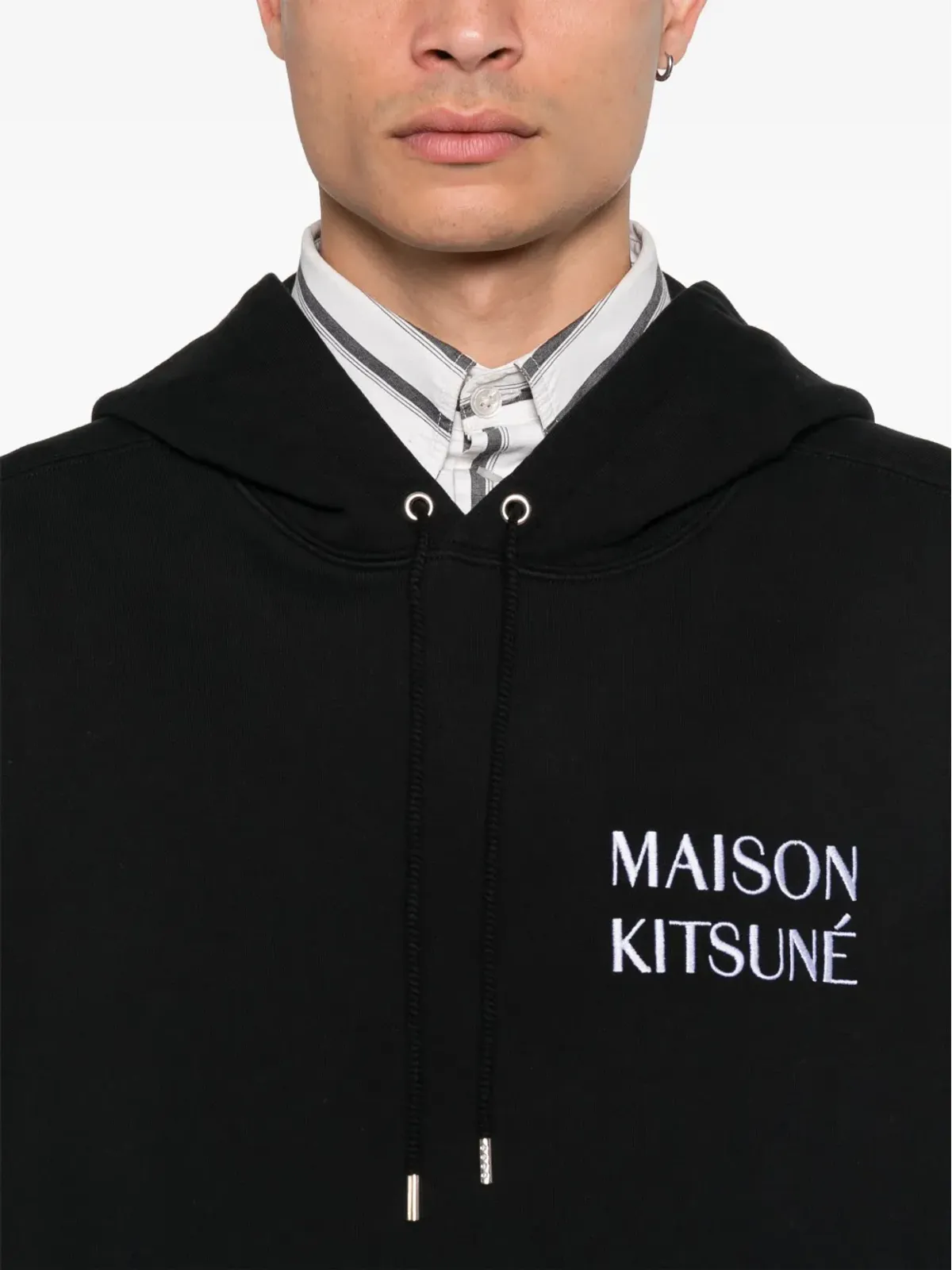 Maison Kitsuné Waterfallプリント フーディ - 画像5