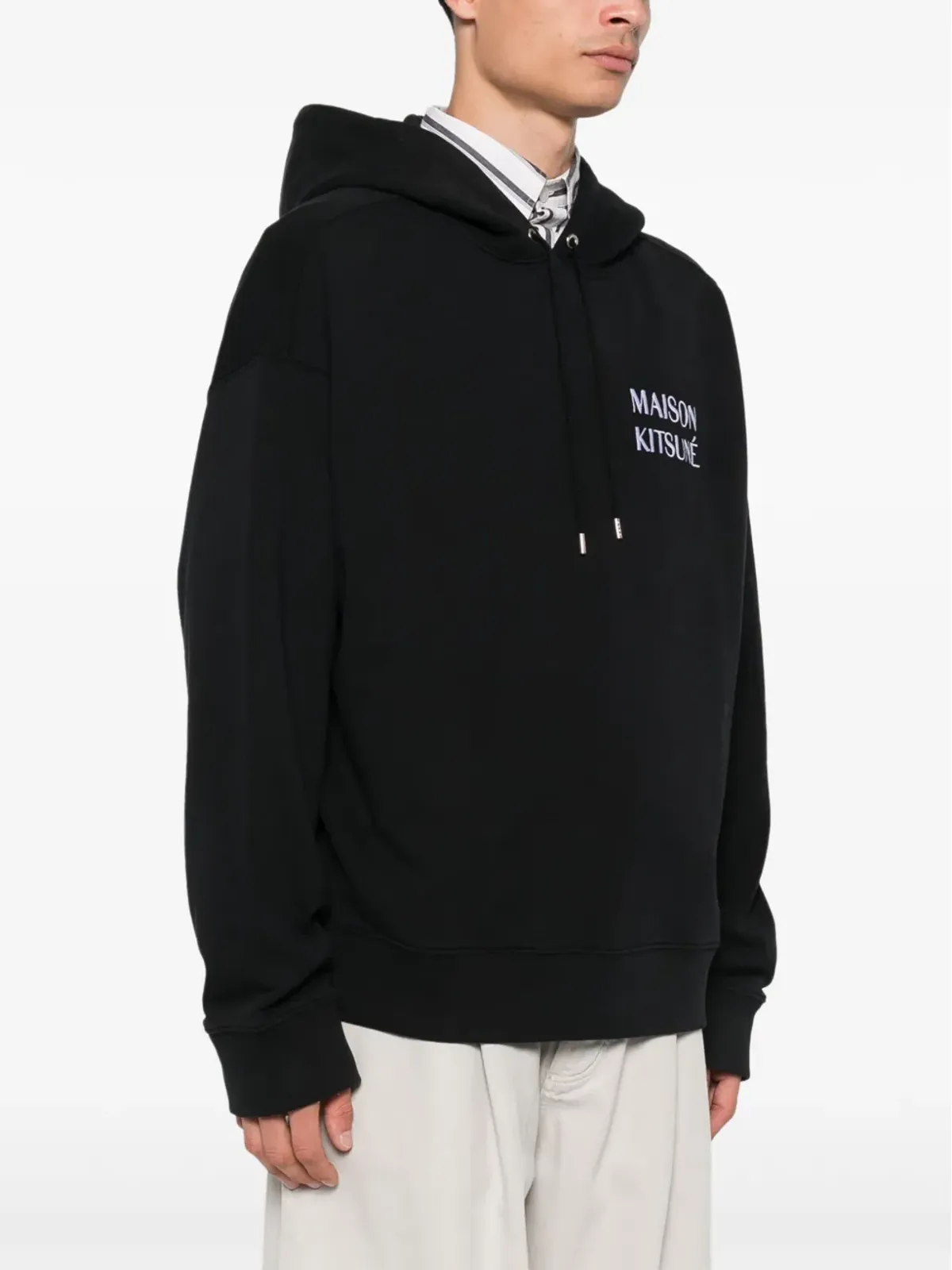 Maison Kitsuné Waterfallプリント フーディ - 画像3