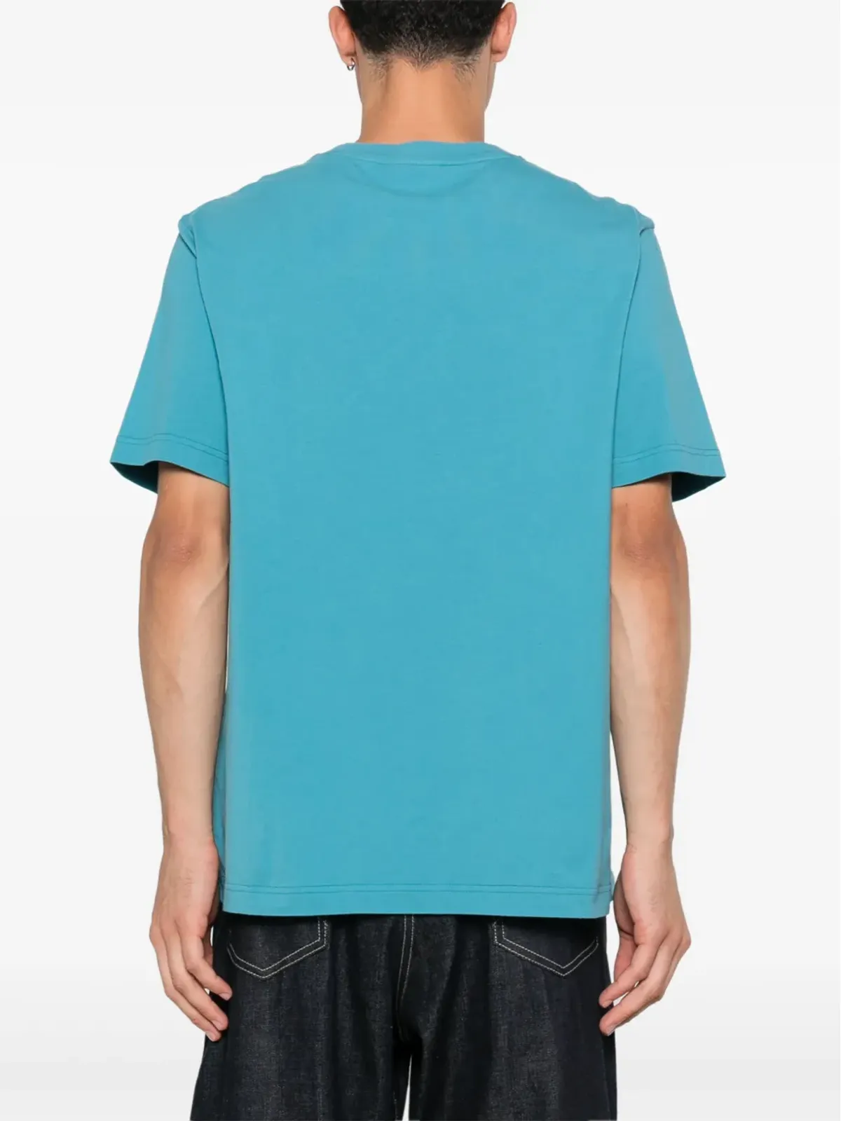 Maison Kitsuné Speedy Fox HeadパッチTシャツ - ブルー - 画像3