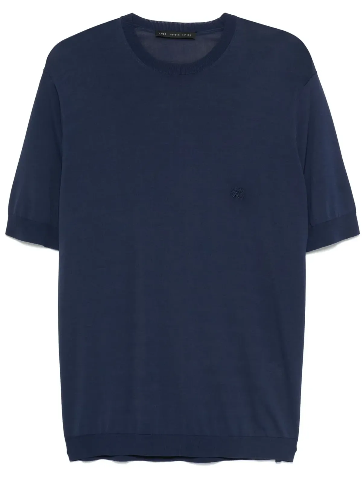 Low Brand Tシャツ ブルー - 画像1