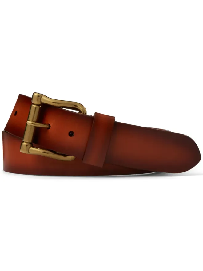 Ralph Lauren Purple Label Ralph Lauren Purple Label レザー ベルト - ブラウンの商品画像