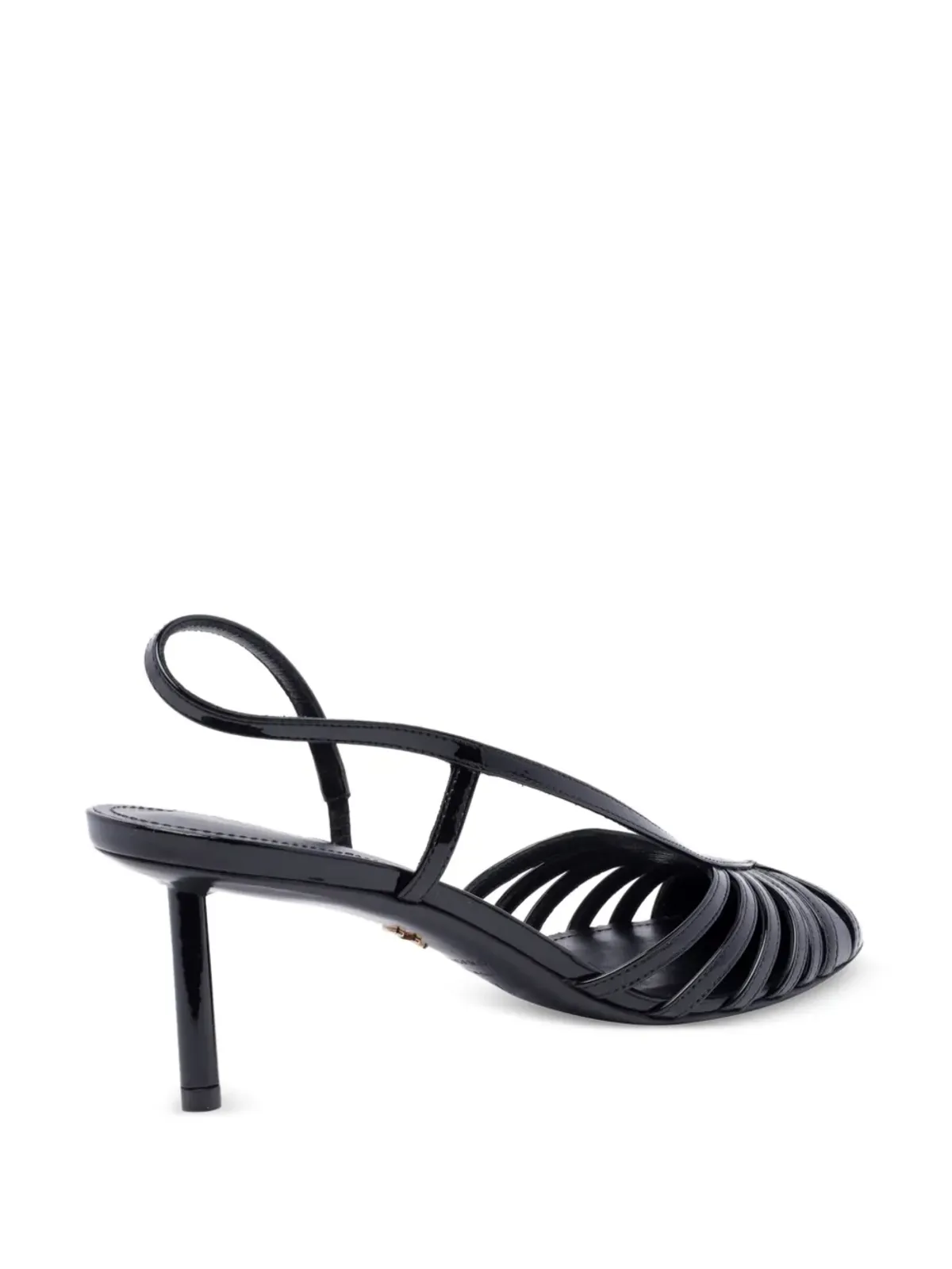 Ferragamo 65mmストラップ付きデコルテパンプス - 画像3