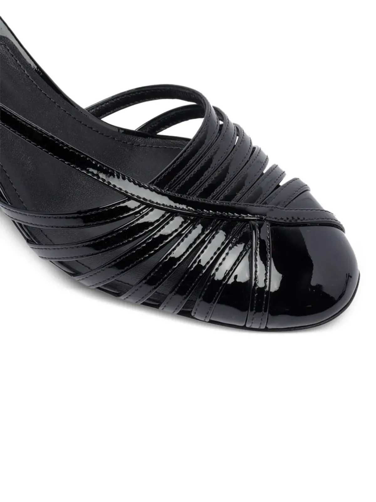 Ferragamo 65mmストラップ付きデコルテパンプス - 画像4