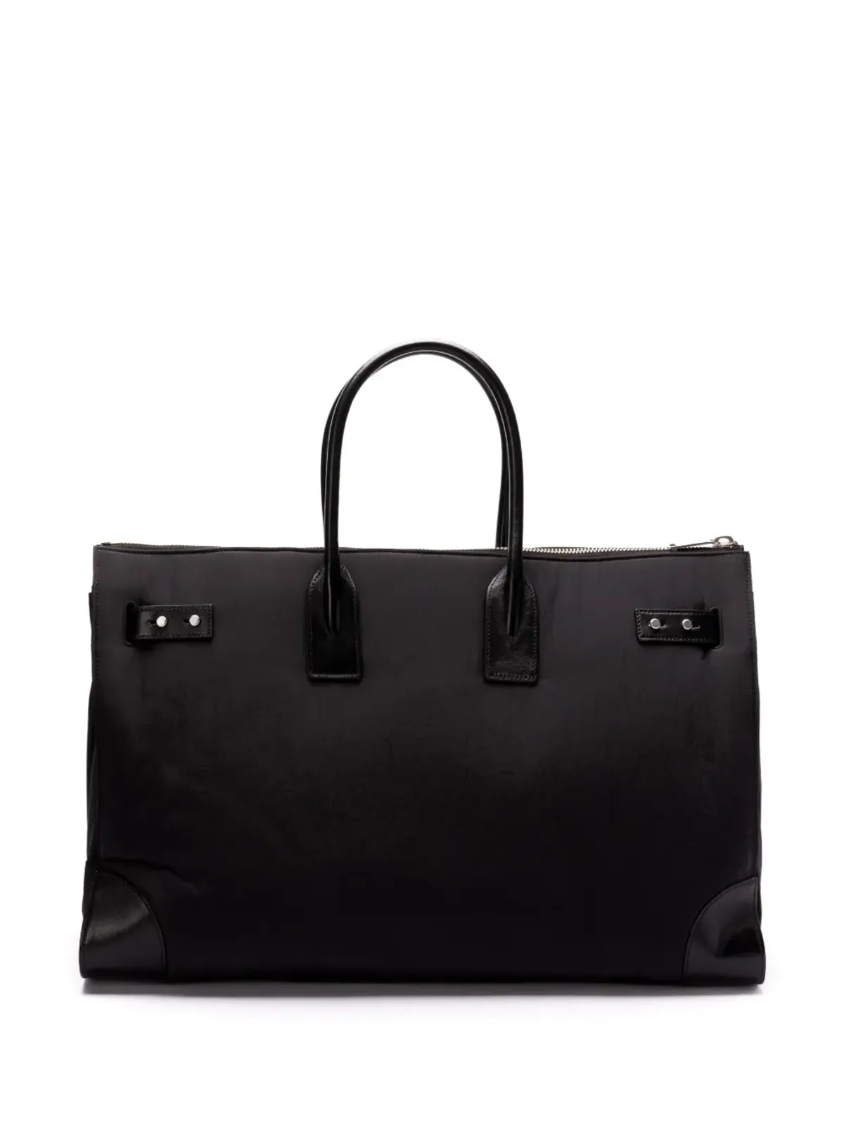 Saint Laurent レザー ダッフルバッグ - ブラック - 画像2