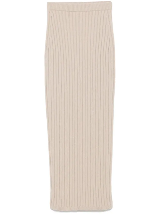 Max Mara Max Mara リブ編みミディスカートの商品画像