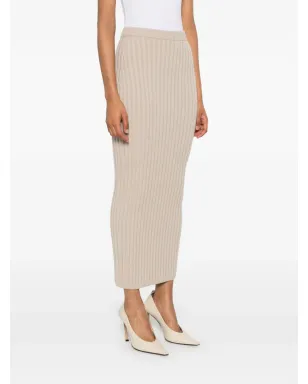 Max Mara リブ編みミディスカート - サムネイル3