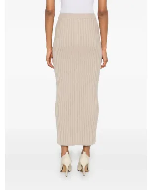 Max Mara リブ編みミディスカート - サムネイル4