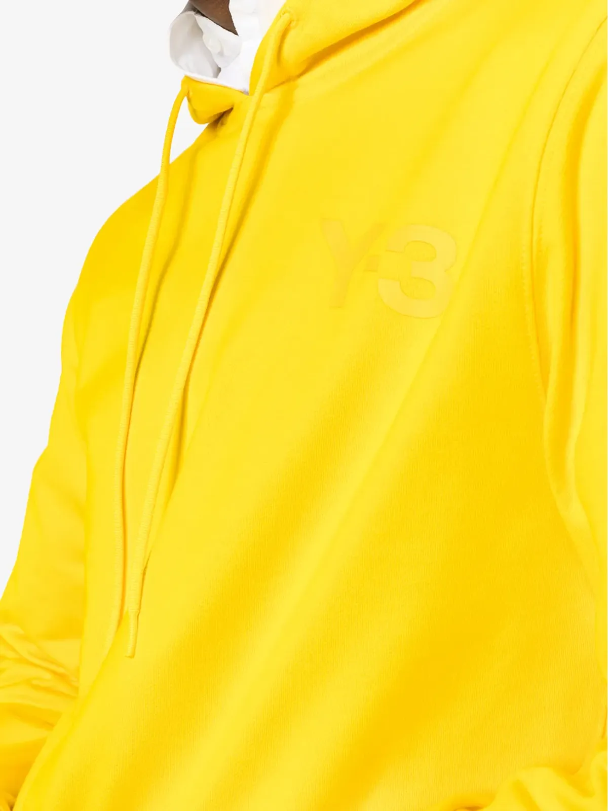 Y-3 ロゴプリント「Yellow」フーディー - 画像5