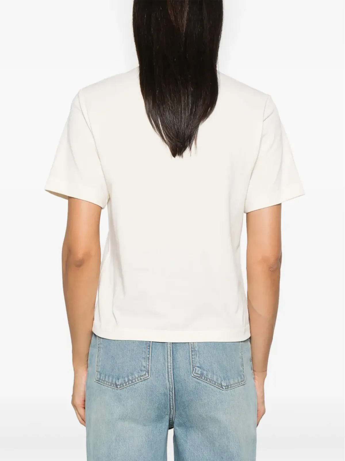 FEAR OF GOD ESSENTIALS ピケ素材のクロップドポロトップ - ニュートラルカラー - 画像4