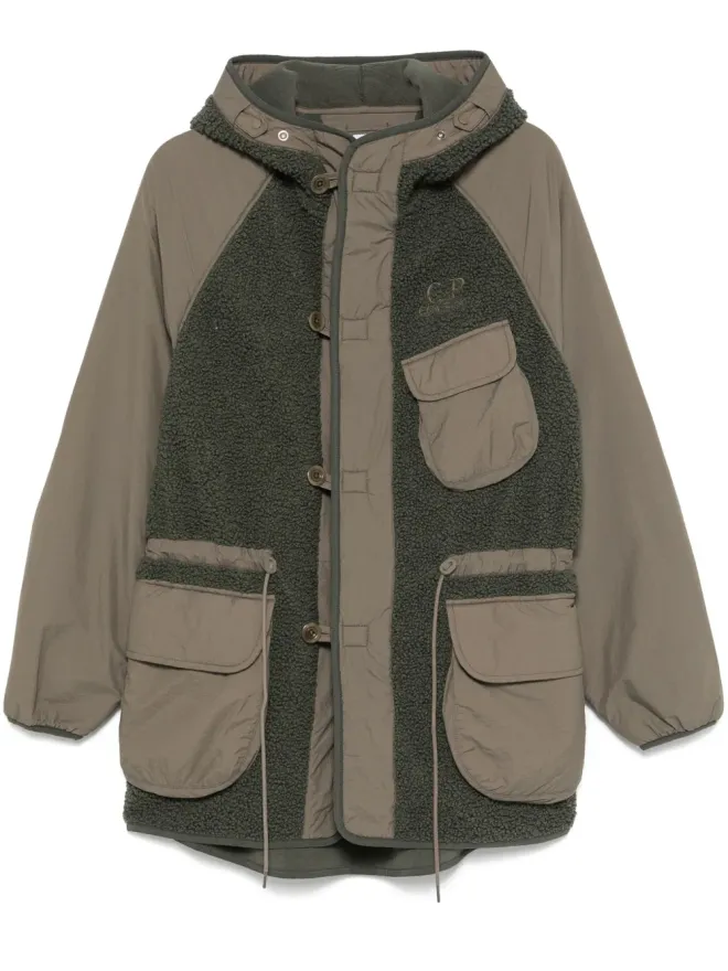 C.P. Company C.P. Company フェイクシアーリング フード付きジャケットの商品画像