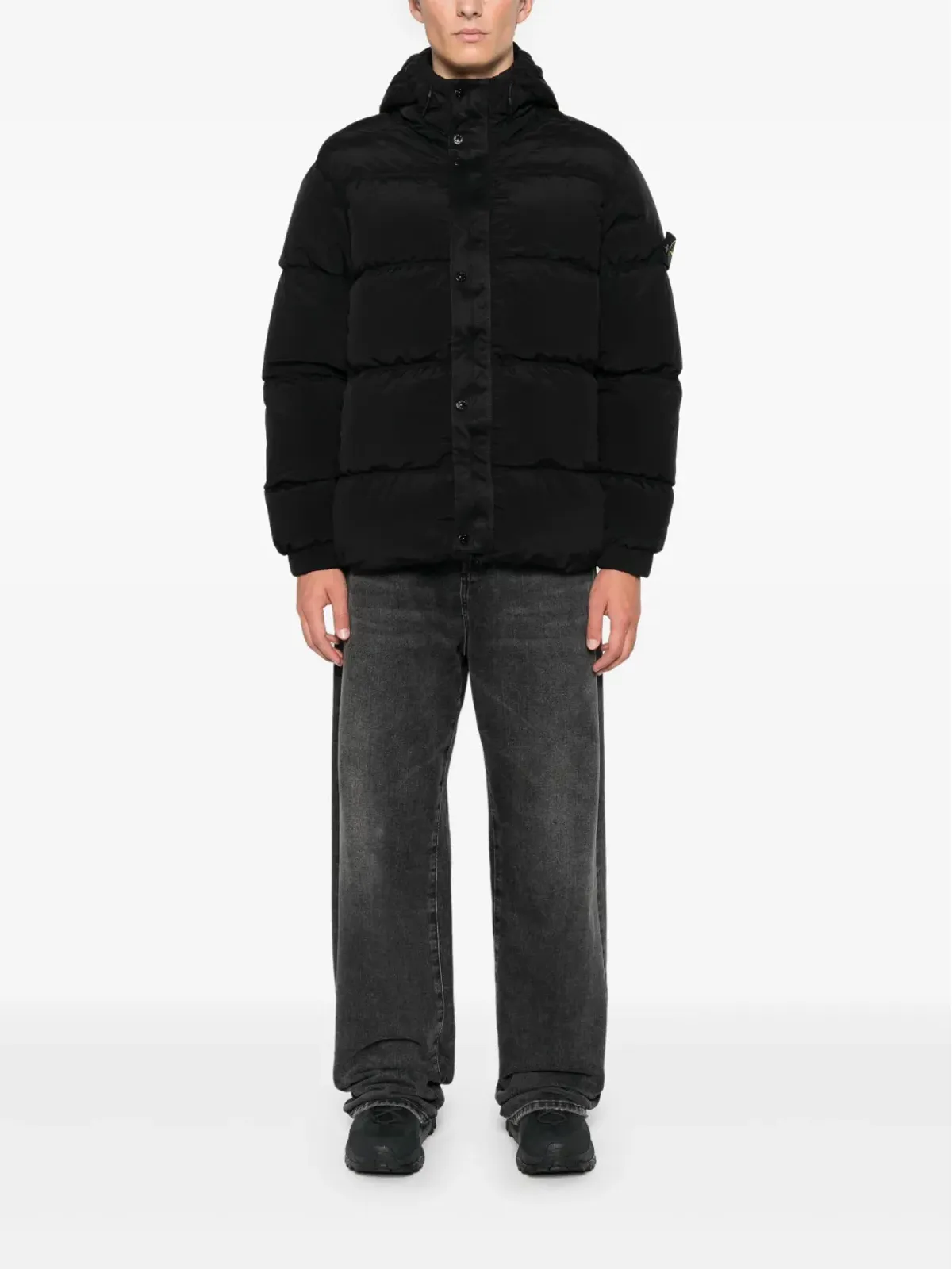 Stone Island フード付きダウンジャケット - 画像2