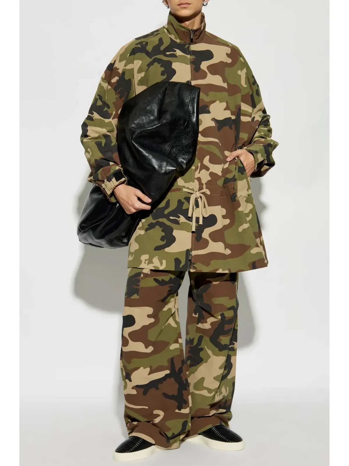FEAR OF GOD ESSENTIALS カモフラージュ柄ジャケット - グリーン - 画像2